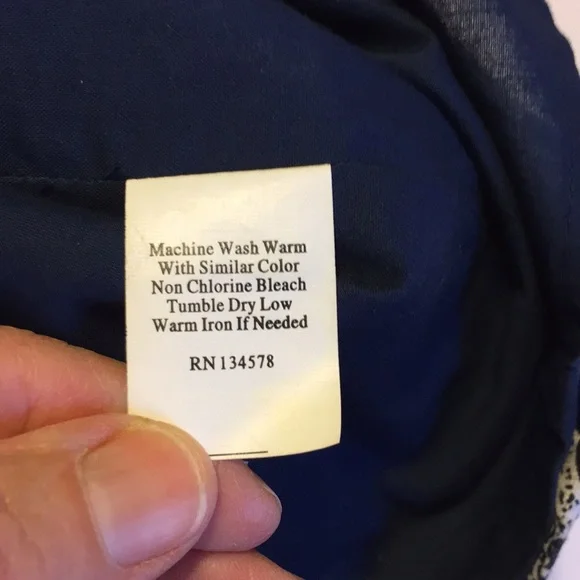 Vineyard Vines Navy and White Mini Dress - Picture 7 of 11